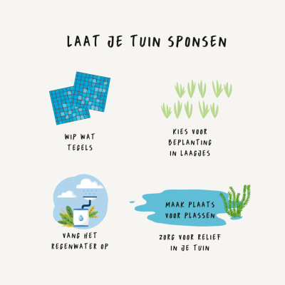 xx mei - Maak van je tuin een spons #3